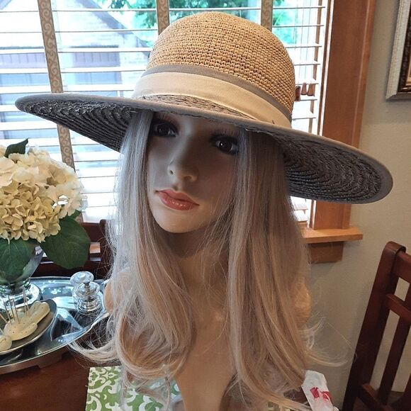 NWT Callanan Straw Sun Hat - Picture 1 of 10